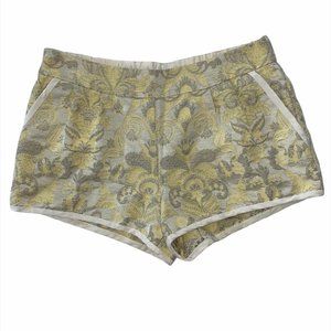 Aritzia Wilfred Women's Jacquard Silk Shorts Sz 4